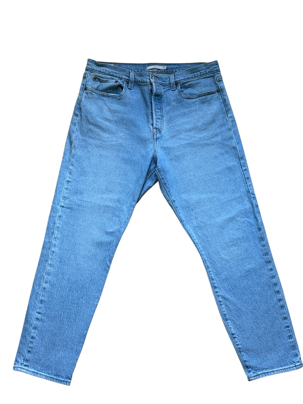 Levi's Premium Wedgie model Women's Light Blue Straight-Leg Jeans